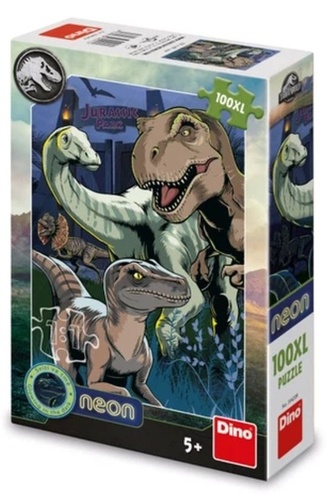 JURSKÝ SVĚT 100 XL neon Puzzle