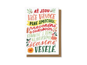 Chaukiss Ať jsou Vaše Vánoce plné smíchu, ...