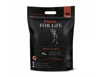 Fitmin dog For Life Beef & Rice 2,5kg