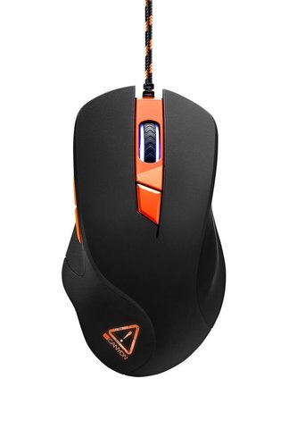 CANYON Herní myš ECLECTOR, 6 programovatelných tlačítek,senzor Pixart, až 3200 DPI,opletený kabel,RGB podsvícení,černá