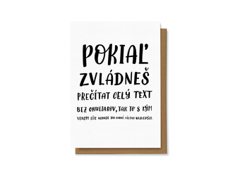 Chaukiss Pokial' zvládneš prečítat celý text bez okuliarov, tak to s tým vekom eště nebude tak horké. Všetko najlepšie.