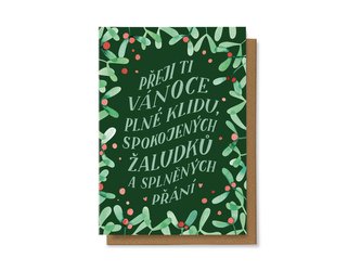 Chaukiss Přeji Ti Vánoce plné klidu, spokojených žaludků a splněných přání