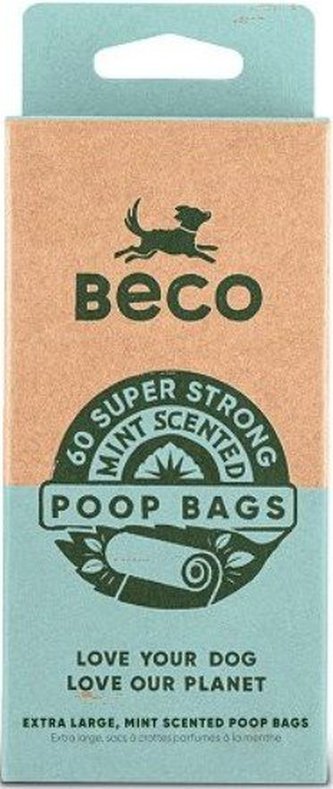 BecoBags EKO sáčky Peppermint 4rolky po 15ks