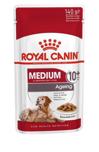 Kapsička Royal Canin SHN MEDIUM AGEING 10x140g