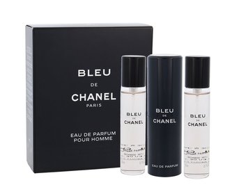 Chanel Bleu de Chanel Parfémovaná voda 3x20 ml Twist and Spray pro muže