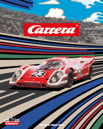 Kovová tabulka 60 years Carrera 2 (21137)