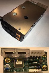 SUPERMICRO Zadní pozice - dual NVMe 4.0 SSD kit pro 216B/826B/417B/846X/847B