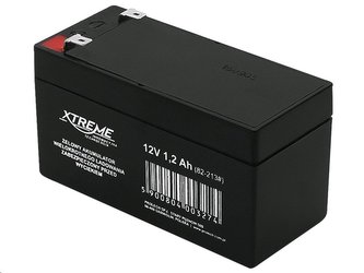 Baterie olověná  12V /  1,2Ah XTREME bezúdržbový akumulátor