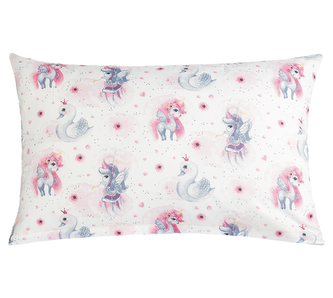 Povláček bavlna - jednorožec - povláček 40x60cm na zip ( pouze povlak ) Povláček bavlna - jednorožec - povláček 40x60cm na zip ( pouze povlak )