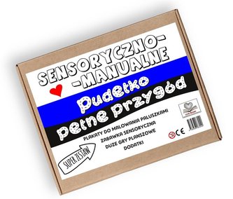 Sensoryczno-manualne pudełko pełne przygód Sensoryczno-manualne pudełko pełne przygód
