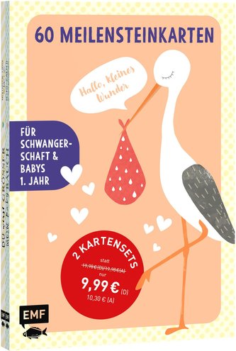 Hallo, kleines Wunder: 60 Meilensteinkarten für Schwangerschaft und Babys erstes Jahr |