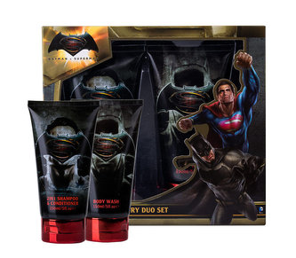 DC Comics Batman v Superman sprchový gel 150 ml + šampon & kondicionér 2v1 150 ml