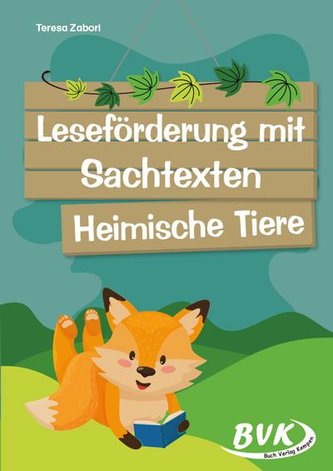 Leseförderung mit Sachtexten - Heimische Tiere