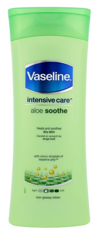 Vaseline Intensive Care Tělové mléko Aloe Soothe 400 ml pro ženy