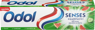 Odol Senses Osvěžující meloun, okurka a máta zubní pasta, 75 ml