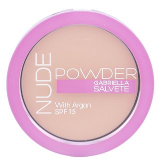 Gabriella Salvete Nude Powder Pudr 8 g 03 Nude Sand SPF15 pro ženy