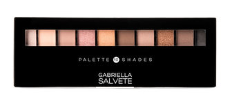 Gabriella Salvete Palette 10 Shades Oční stín 12 g 02 Nude pro ženy