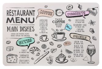 Prostírání BITES 28x43,5 cm Mybesthome