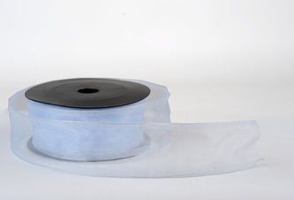 Stuha organza uni 4cm x 10m SV. MODRÁ Stuha organza uni 4cm x 10m SV. MODRÁ