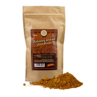 Čokoláda Troubelice kakaový PRÁŠEK NATURAL 10/12, 200g