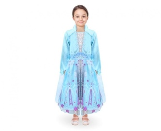 Dětský kostým sněhová královna 4 až 7 let Vel. 110 - 125 cm, Godan