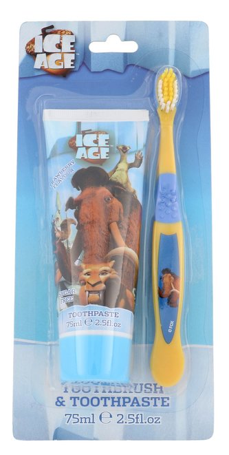 Ice Age Toothpaste zubní pasta 75 ml + zubní kartáček 1 ks