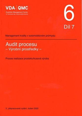 VDA 6.7 - Audit procesu, Výrobní prostředky