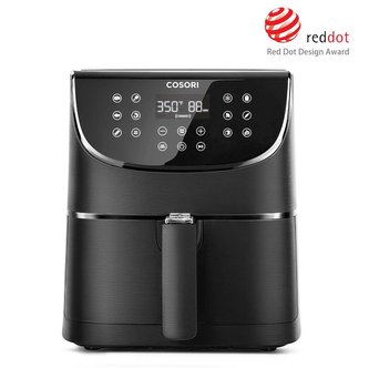Cosori CP158-AF PREMIUM – 5.5L horkovzdušná fritéza + 5x špíz a gril. rošt, black Cosori CP158-AF PREMIUM – 5.5L horkovzdušná fritéza + 5x špíz a gril. rošt, black