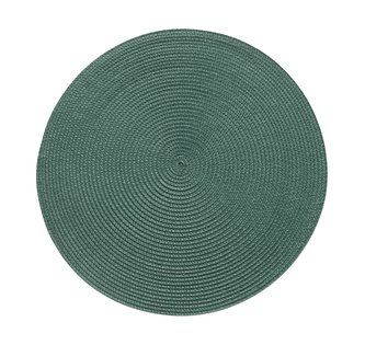 Prostírání kulaté SPLOT zelená O 38 cm Mybesthome