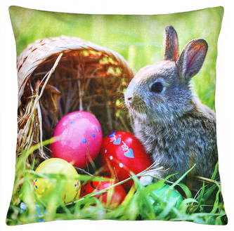 Velikonoční polštář BUNNY I. 40x40 cm  Mybesthome