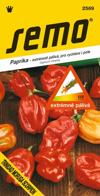 Paprika zel. pálivá - Trinidad Moruga Scorp. Red 10s /SHU 1 200 000/
