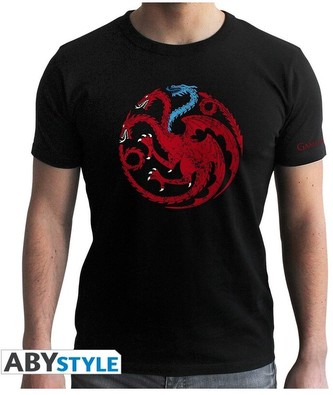 Tričko Game of Thrones - Targaryen Viserion L