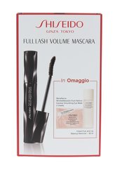 Shiseido Full Lash řasenka Full Lash Volume Mascara 8 ml + maska na oči BENEFIANCE WrinkleResist24 2 ks + odličovač očí Instant Eye And Lip Makeup Remover 30 ml