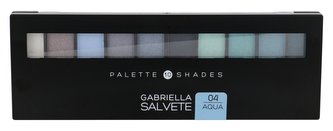 Gabriella Salvete Palette 10 Shades Oční stín 12 g 04 Aqua pro ženy