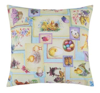 Povláček EMA - Velikonoce - velikonoční patchwork - 40x40 cm Povláček EMA - Velikonoce - velikonoční patchwork - 40x40 cm