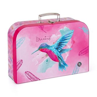 Oxy Kufřík lamino 34 cm - Kolibřík