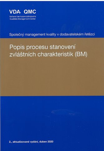 Popis procesu stanovení zvláštních charakteristik (BM)
