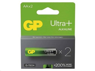 Baterie GP Ultra Plus Alkaline LR6 (AA) 2 kusy