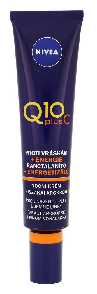 Nivea Q10 Plus C Noční pleťový krém 40 ml pro ženy