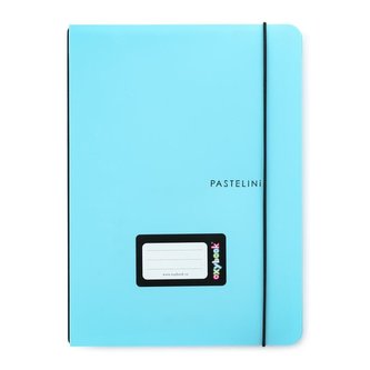 Sešit PP Oxybook A5 PASTELINI modrá