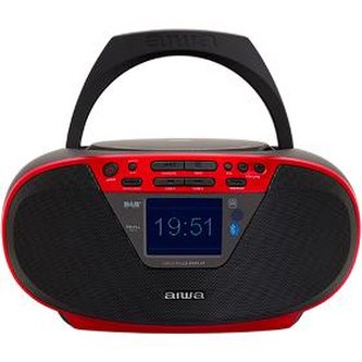 Radiopřijímač s CD AIWA BBTU-500DAB/RD BOOMBOX