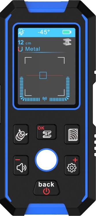 Detektor kovů a elektrických vedení Ermenrich Ping SM70