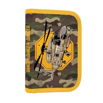 Oxybag Penál 1 patrový 2 chlopně - Helikoptéra