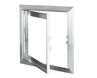 VENTS DG 400x400 hliníková rev. dvířka do sádrokartonu