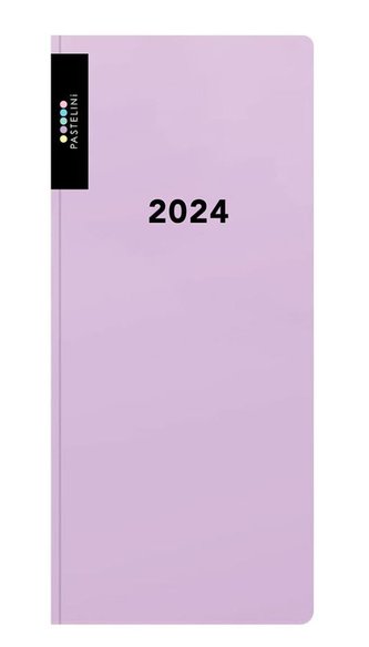 Diář PVC týdenní 2024 PASTELINI - fialová Diář PVC týdenní 2024 PASTELINI - fialová