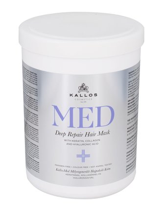 Kallos Cosmetics MED Maska na vlasy 1000 ml pro ženy