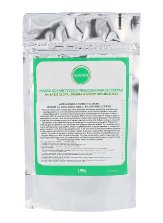 Ecocera Anti-Wrinkle Pleťová maska 100 g pro ženy