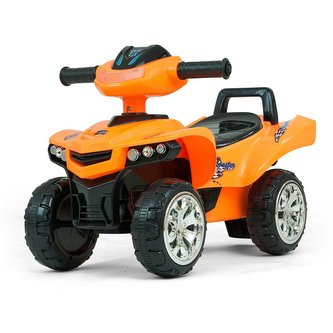 Dětské odrážedlo se zvukem Čtyřkolka Milly Mally Monster Orange Dětské odrážedlo se zvukem Čtyřkolka Milly Mally Monster Orange