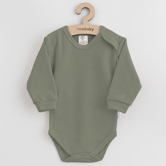 Kojenecké bavlněné body New Baby Casually dressed zelená - velikost 80 (9-12m)