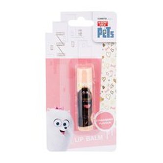 Universal The Secret Life Of Pets Balzám na rty 4,5 g Strawberry pro děti